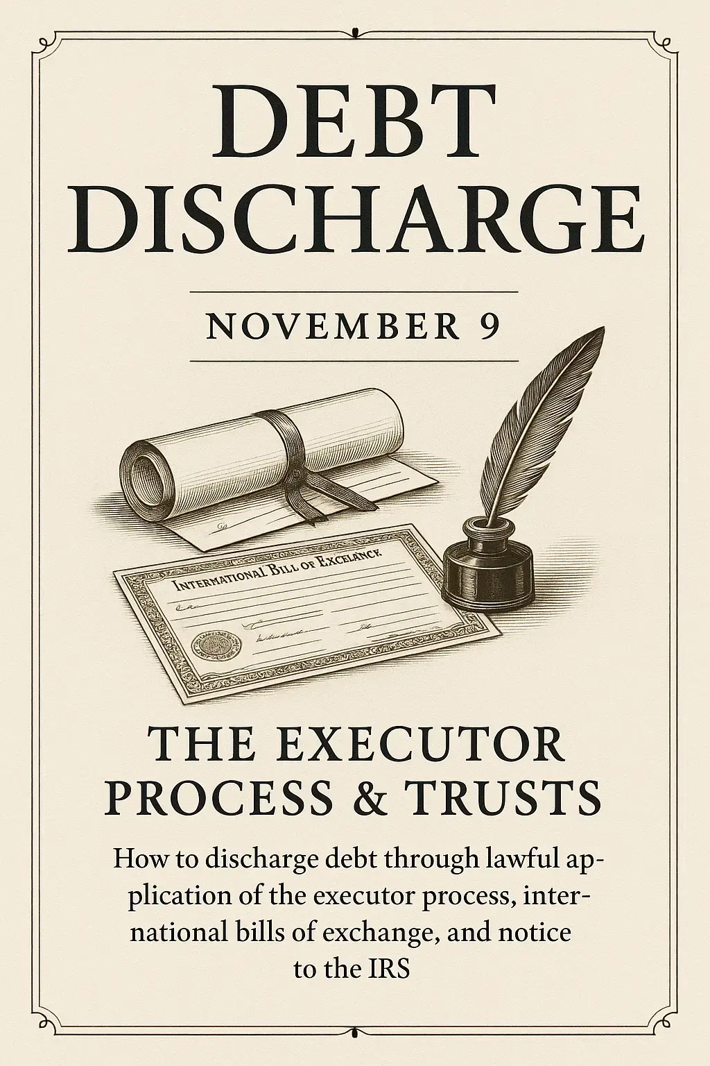 DEBT DISCHARGE CLASS NOV 9th