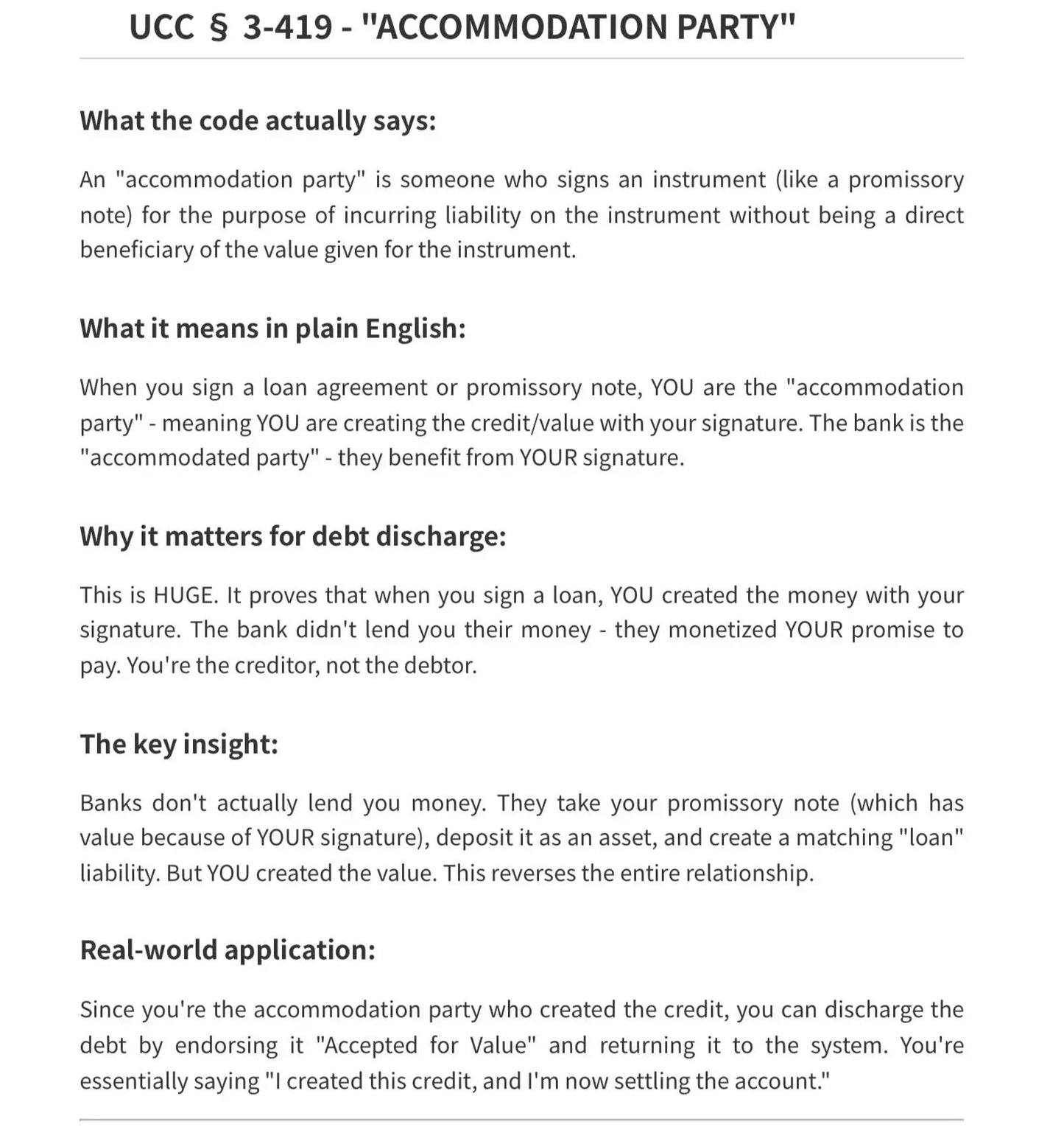 DEBT DISCHARGE CLASS NOV 9th