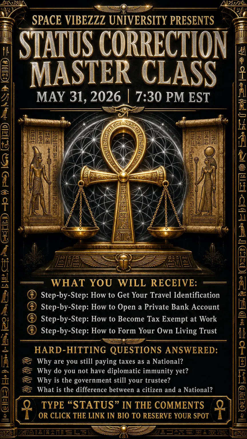 STATUS CORRECTION MASTER CLASS